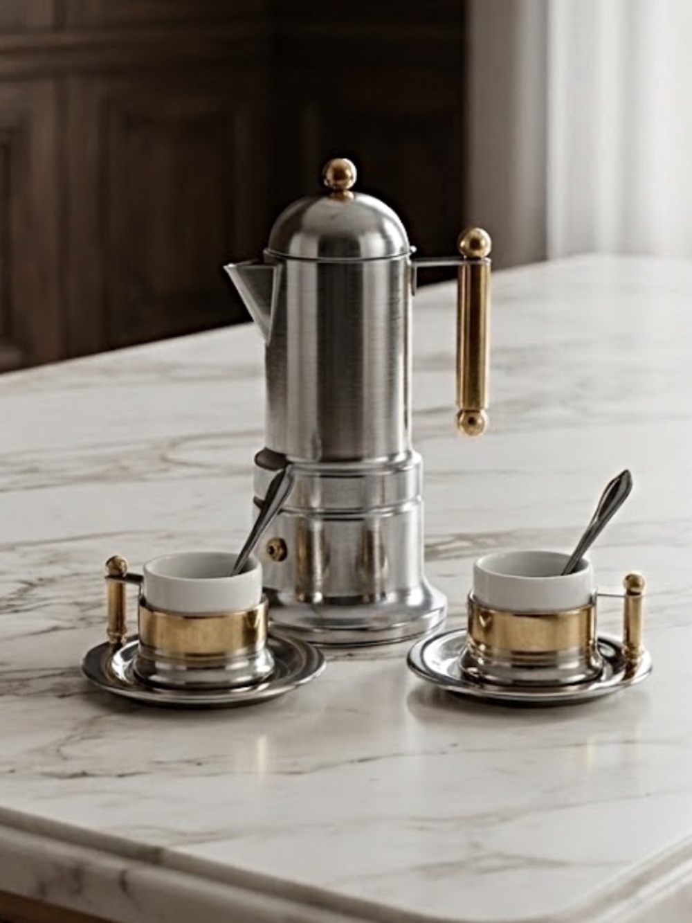 VEV Vigano Espresso Set Made in Italy